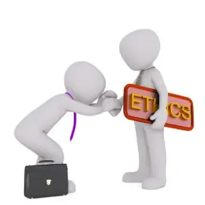 Islamic business ethics illustration
